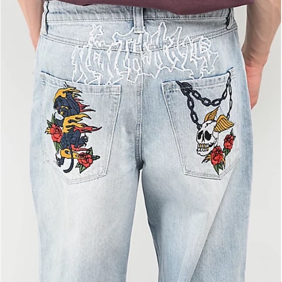 Ninth Hall Ambush Brand new jeans, W32L32Light blue - Picture 3 of 5